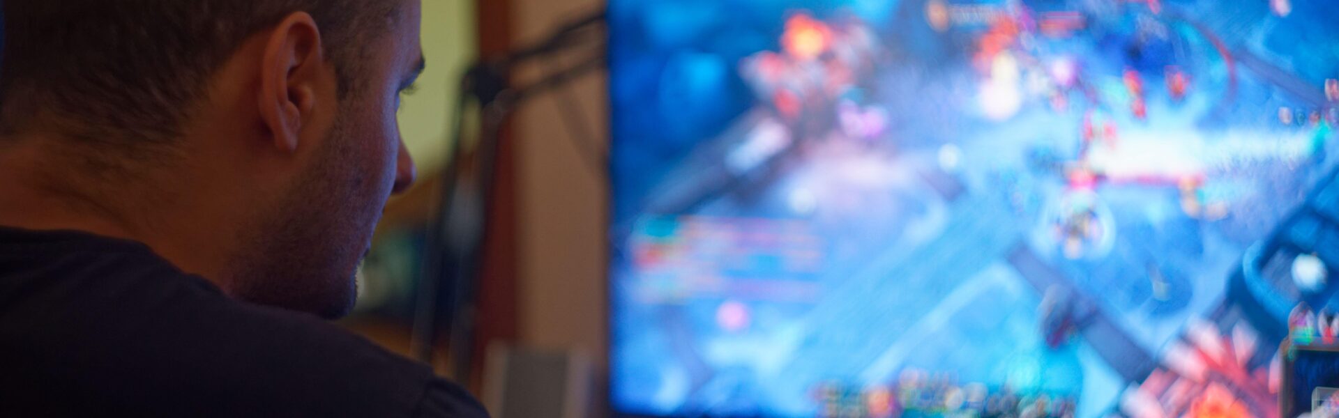 a man playing League of Legends before Season 2 comes