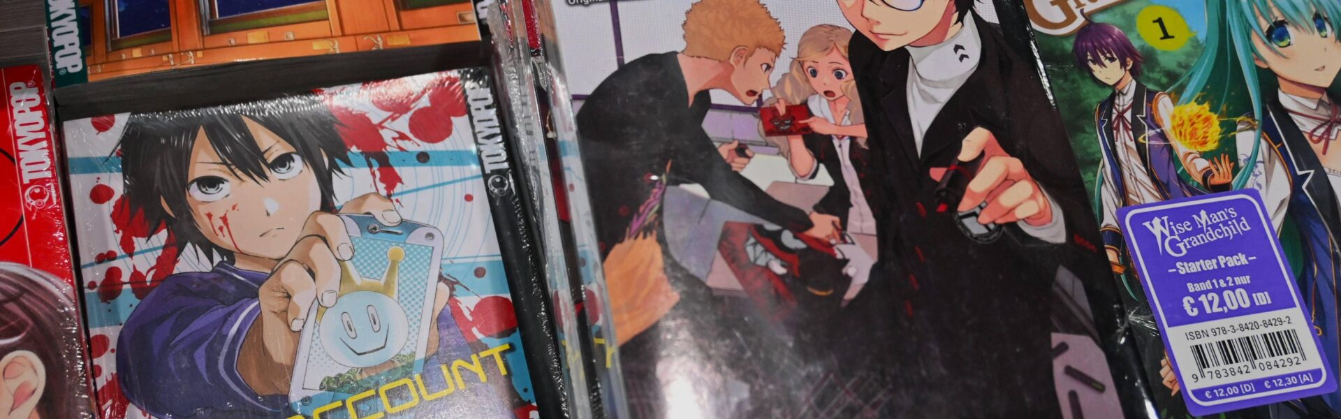 a Persona 5 comic book among many other comics as learning ground for the upcoming Persona 5: The Phantom X