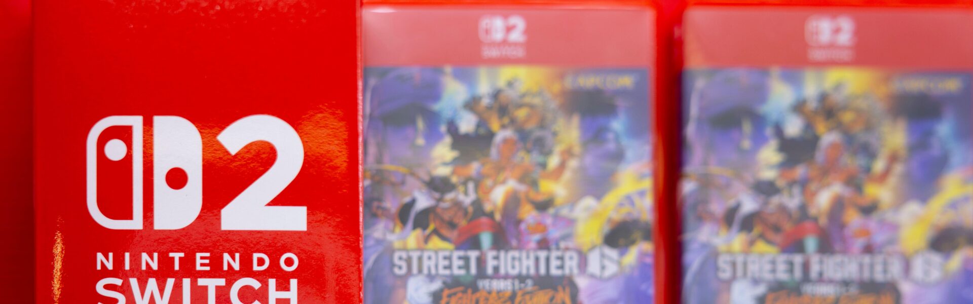 Street Fighter 6 CD case for Nintendo Switch