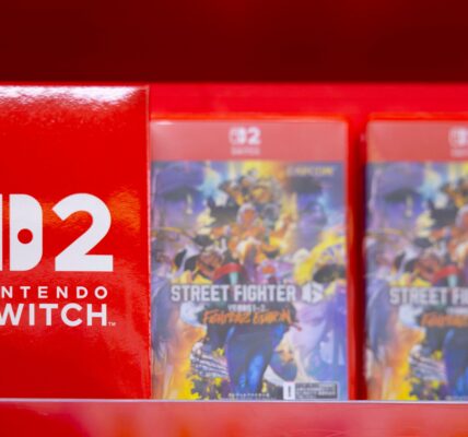 Street Fighter 6 CD case for Nintendo Switch