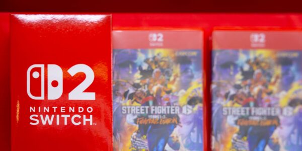 Street Fighter 6 CD case for Nintendo Switch