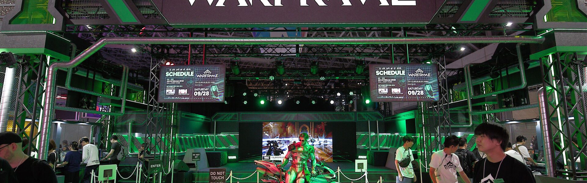 a Warframe convention in Tokyo